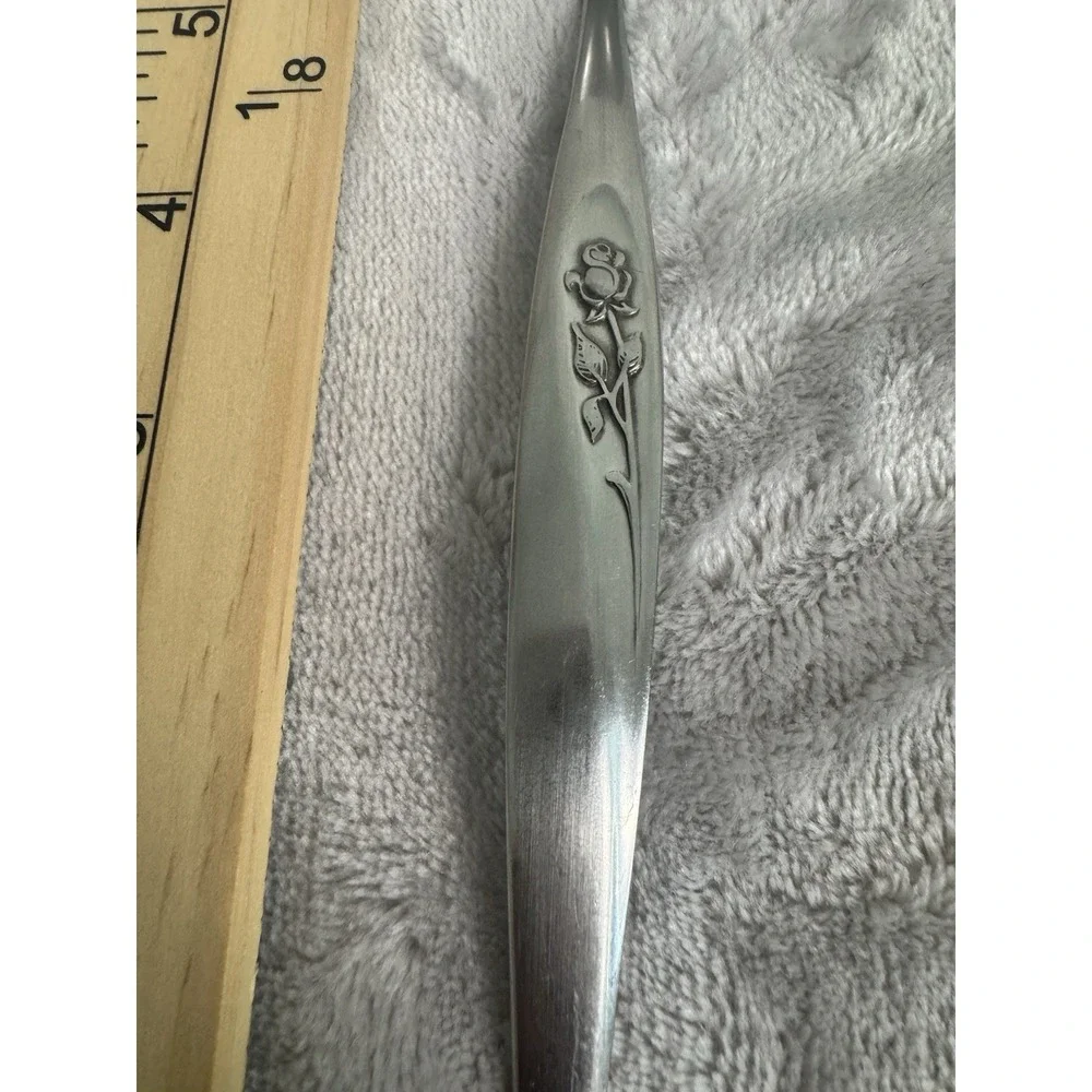 Vintage Tradition Rose  Stainless Steel Serving‎ Gravy Ladle